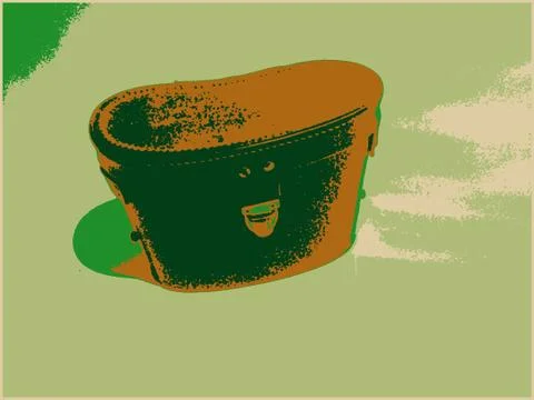 Old box Stock Illustration
