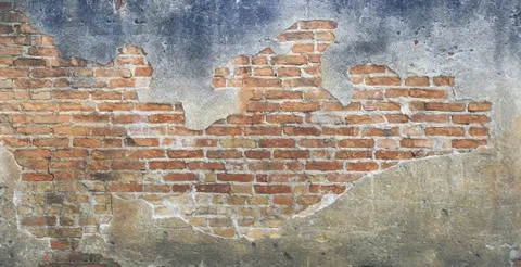 Old brick block wall Stock Photos