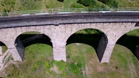 Old brick bridge Stock Footage 201299199