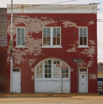 Old brick building Foto stock