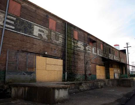 Old brick bulding Foto stock