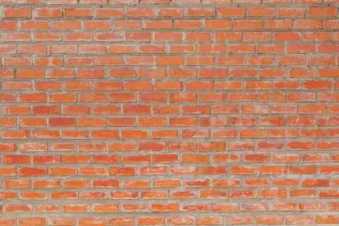 Old Brick Cement Wall Background Foto stock