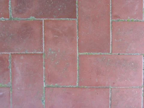 Old brick footpath background Stock Photos