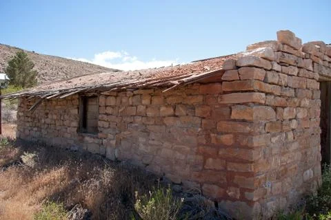 Old brick house Stock Photos