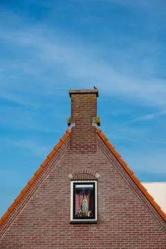 Old brick house Stock Photos