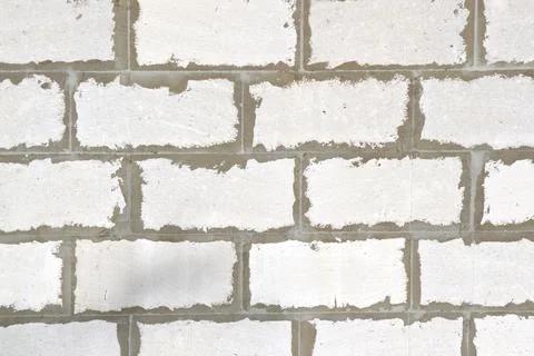 Old brick wall. Ancient stone texture background. Urban background, white ruined Stock Photos