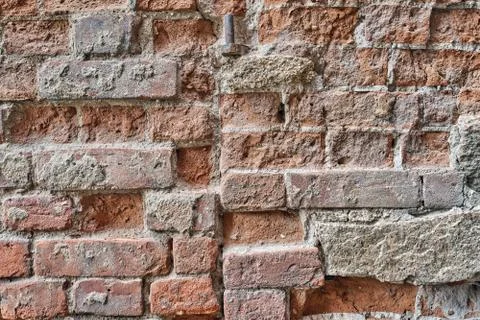 Old brick wall. Background and structure Stock Photos