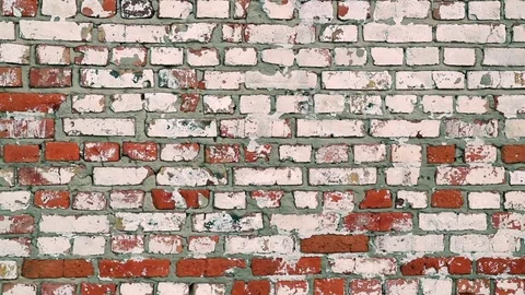 Old brick wall. Background Video stock 71115833