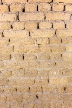 Old brick wall in a background image Stock Photos