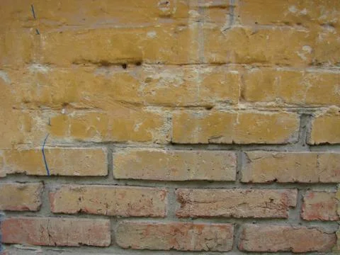 Old brick wall in a background image Stock Photos