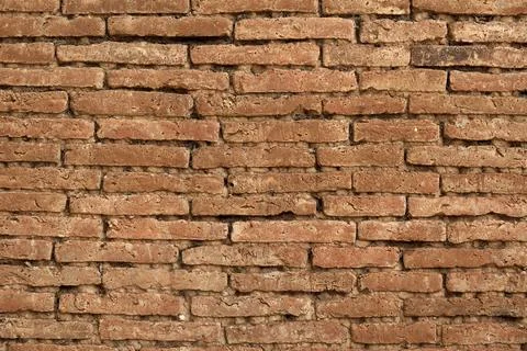 Old brick wall in a background image, wall textures Stock Photos