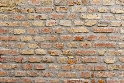 Old brick wall background. Old grunge brickwork Stock Photos