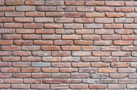 Old brick wall background. Old grunge brickwork Stock Photos