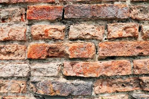 Old Brick Wall Background Stock Photos
