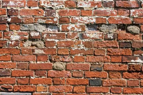 Old brick wall background Stock Photos