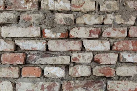 Old brick wall as background. Stock Photos