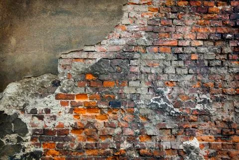 Old brick wall background Stock Photos