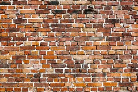 Old brick wall background Stock Photos