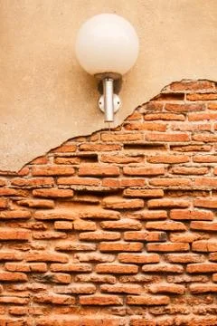 Old brick wall background Stock Photos