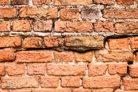 Old brick wall background Stock Photos