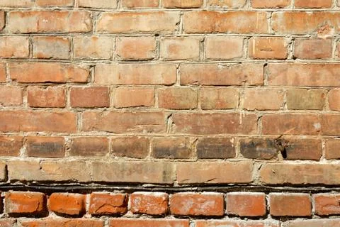Old brick wall background Stock Photos
