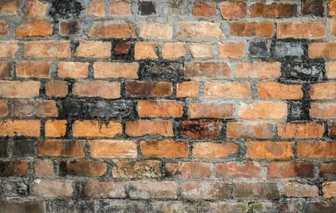 Old brick wall background Stock Photos