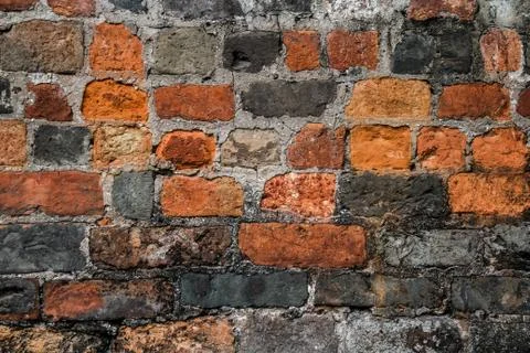 Old brick wall background Stock Photos