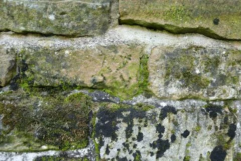 An old brick wall background Stock Photos