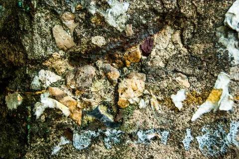 Old brick wall background texture Stock Photos