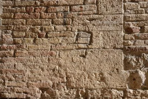 Old brick wall background texture Stock Photos