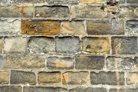 Old brick wall background texture. Stock Photos