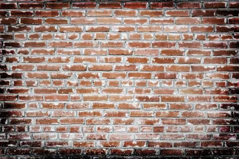 The old brick wall, backgrounds,textures of brick Foto stock