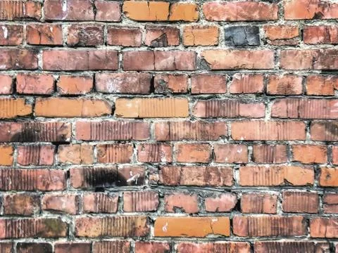 The old brick wall, backgrounds,textures of brick Stock Photos