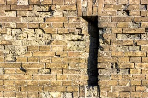 Old brick wall. Brickwork background, texture Stock Photos