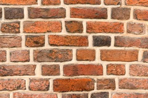 Old brick wall close-up Stock Photos