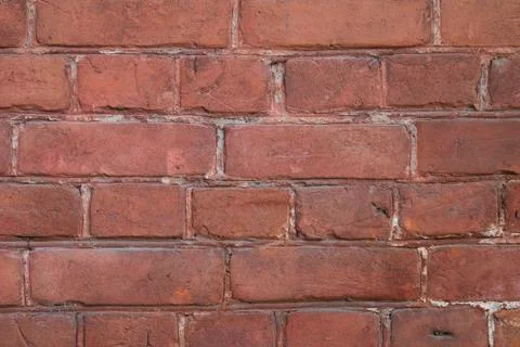 Old brick wall close-up Stock Photos