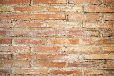 Old brick wall closeup Stock Photos