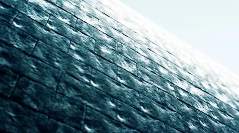 Old brick wall. Video stock 21639133