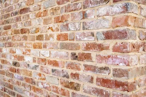 Old brick wall. Grunge brickwork background Foto stock