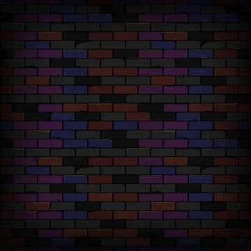 Old brick wall. Stock Illustration