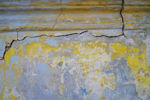 Old brick wall, old texture of stone blocks closeup Stock Photos