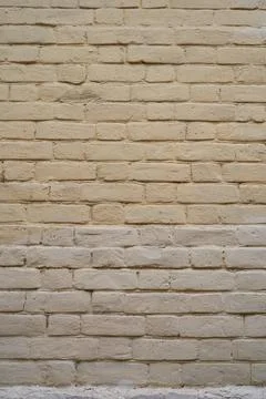 Old brick wall, old texture of stone blocks closeup Stock Photos