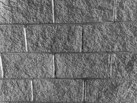 Old brick wall pattern close view background, stone texture surface. Pencil.. Stock Illustration