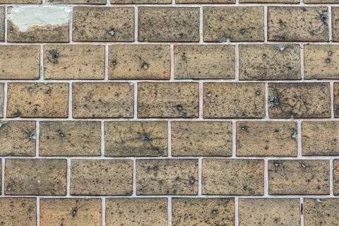 Old brick wall pattern closeup Stock Photos