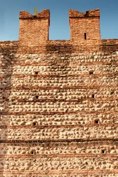 Old brick wall Stock Photos