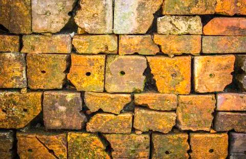 Old brick wall Stock Photos