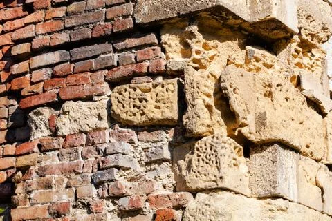 Old brick wall Stock Photos