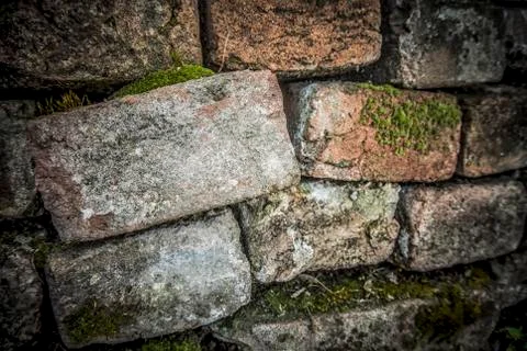 Old Brick Wall Stock Photos
