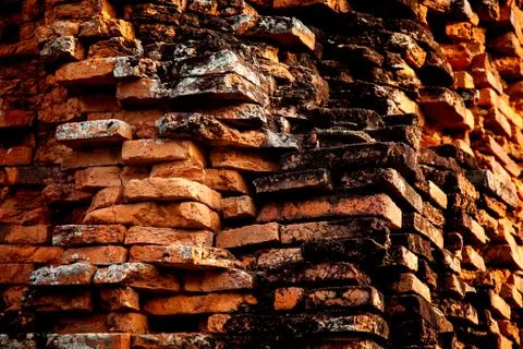 Old Brick Wall Foto stock