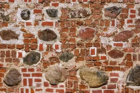 Old brick wall. Stock Photos
